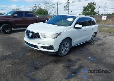 2020 Acura Mdx Standard z USA, uszkodzony, nr VIN 5J8YD3H3XLL006318